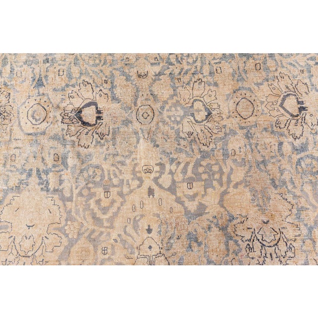 Textile Persian Meshad Rug For Sale - Image 7 of 10