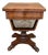 Antique Sewing Table in Mahogany For Sale