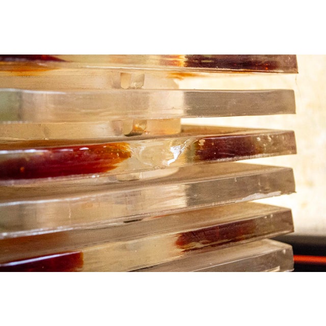 Poliarte Murano Glass Table Lamp by Albano Poli for Poliarte, 1970s For Sale - Image 4 of 5