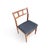 Blue Mid-Century Stühle Danish Teak, 1960s, Set of 3 For Sale - Image 8 of 10