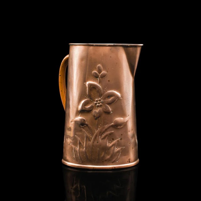 1900s Antique Victorian English Copper Cornish Love Jug For Sale - Image 11 of 11