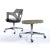 Chromcraft 1970s Chromcraft Style Space Age Acrylic Armchair With Rolling Footstool For Sale - Image 4 of 12