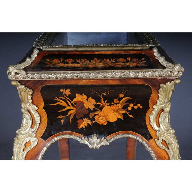 Napoleon III Jardiniere Side Table, 1860s For Sale - Image 15 of 18