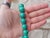 Arizona Chrysocolla Beaded Necklace With Sterling Silver Chrysocolla Clasp, 18" For Sale - Image 10 of 10