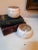 Early 21st Century Mother of Pearl Mosaic Candle Holders Set For Sale - Image 5 of 5