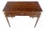 Baker Very Fine All Rosewood & Brass Gallery Trim Petit Desk Console Table MINT! For Sale