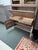 2010s Room & Board Linear Collection Bespoke Cabinet With Secretary, Shell Stain For Sale - Image 5 of 12