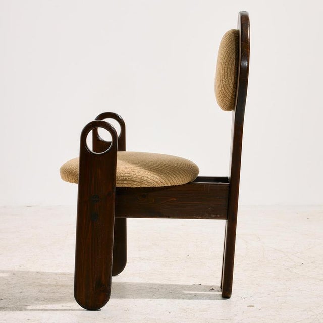 Hungarian Pine Dining Set by Mária Szedleczky, 1970s, Set of 5 For Sale - Image 14 of 18