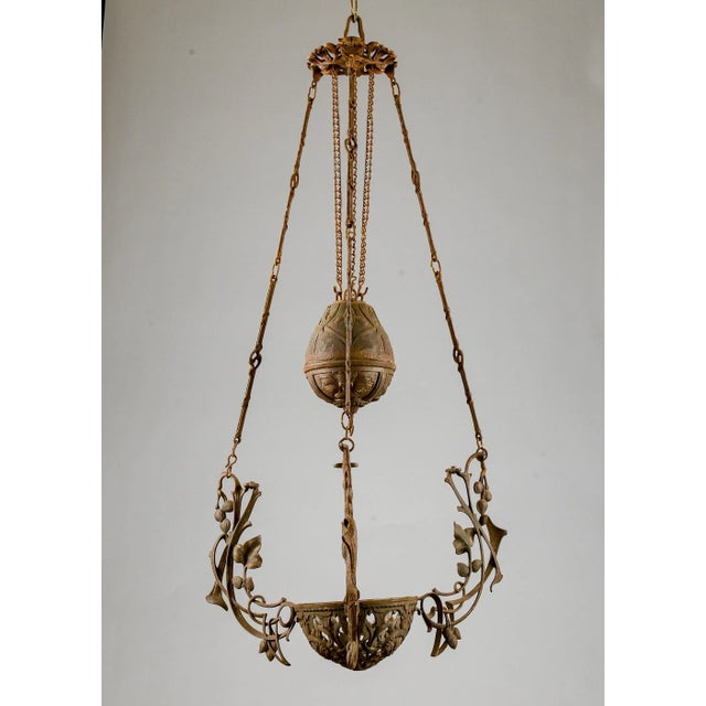Vintage Liberty Garden Chandelier For Sale - Image 5 of 9