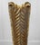 Vintage Hollywood Regency Rococo Palm Leaf Floor Urn Vase - 28" For Sale - Image 6 of 10