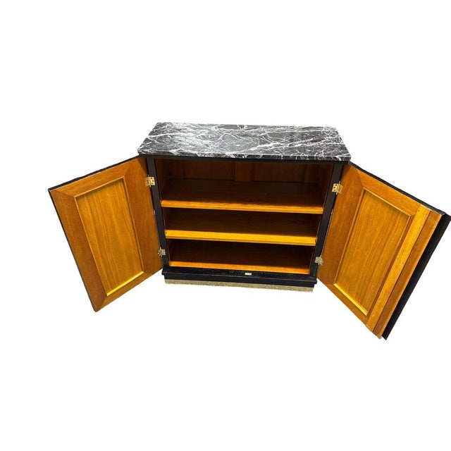 Art Nouveau Cabinet with Marble Top, 1910 For Sale - Image 4 of 10