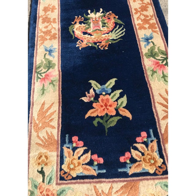 1940s Art Deco Chinese Runner-2′3″ × 10′3″ For Sale - Image 4 of 13