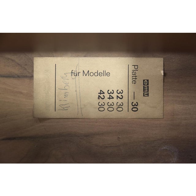 German Rosewood Adjustable Table from E.M.U, 1960s For Sale - Image 14 of 16