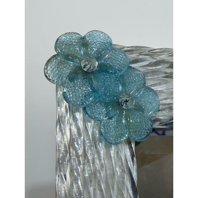 Large Murano Glass Photograph Holder from Vetri Murano, 1960 For Sale - Image 6 of 12