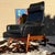 Epic Danish Madsen and Schubell Lounge and Ottoman For Sale - Image 10 of 12