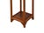 Wood Chinese Light Brown Stain Square Ru Yi Plant Stand Pedestal Table For Sale - Image 7 of 9