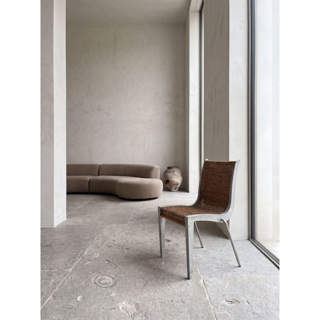 An exceptional prototype chair designed by Alfredo Arribas in the 1980s, this piece embodies the experimental spirit of...