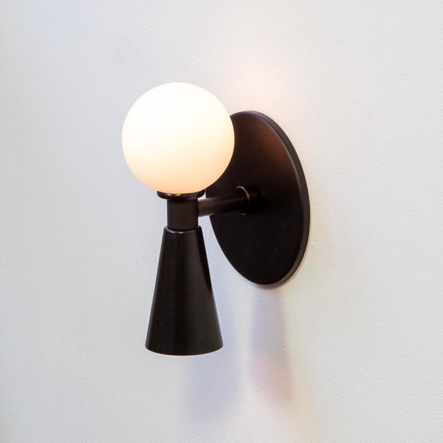 Not Yet Made - Made To Order Shapes Sconce Small, by Research.Lighting, Modern, Minimal For Sale - Image 5 of 11