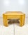 Vintage Split Reed Rattan Square Coffee Table For Sale - Image 4 of 9