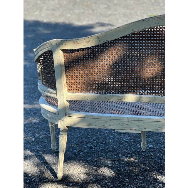 18th Century Gustavian Swedish Settee, 1790s For Sale - Image 6 of 18