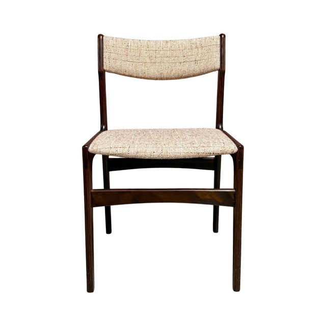Mid 20th Century Mid 20th Century Danish Dining Chairs Attributed to Erik Buch For Sale - Image 5 of 5