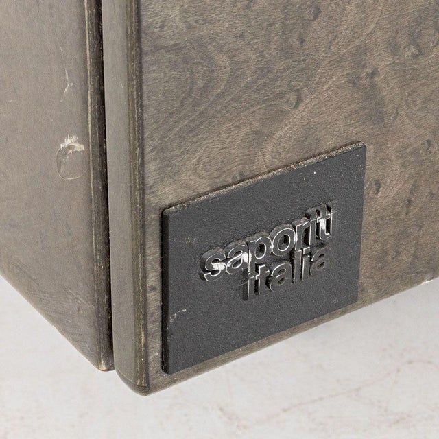 Wood Saporiti Italia Bird's Eye Maple Credenza For Sale - Image 7 of 7