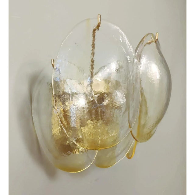 1980s Late 20th Century Murano Sconces by La Murrina - a Pair For Sale - Image 5 of 12