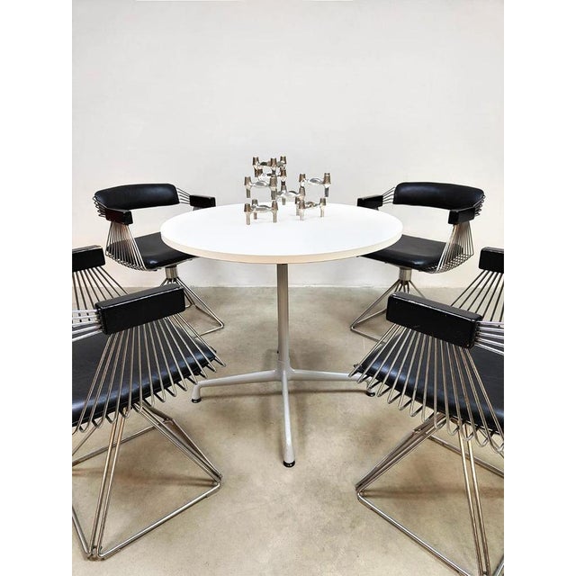 Vintage Round Contract Table from Vitra Eames For Sale - Image 3 of 5