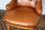 Set of Four Vintage Century Furniture Tufted Leather Side Chairs For Sale - Image 14 of 18