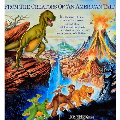 Contemporary The Land Before Time Vintage Poster, 1980s For Sale - Image 3 of 5
