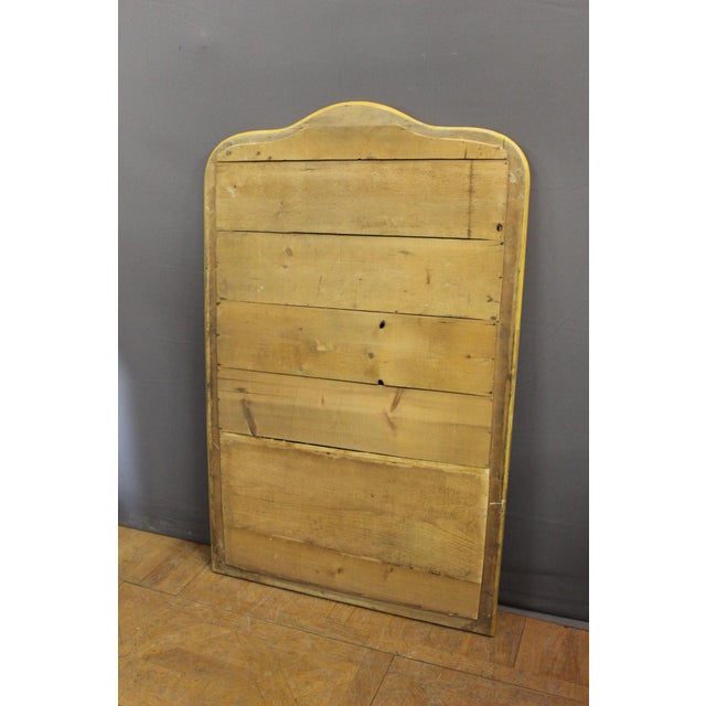 Large 19th Century Gilded Stucco Mirror For Sale - Image 13 of 14