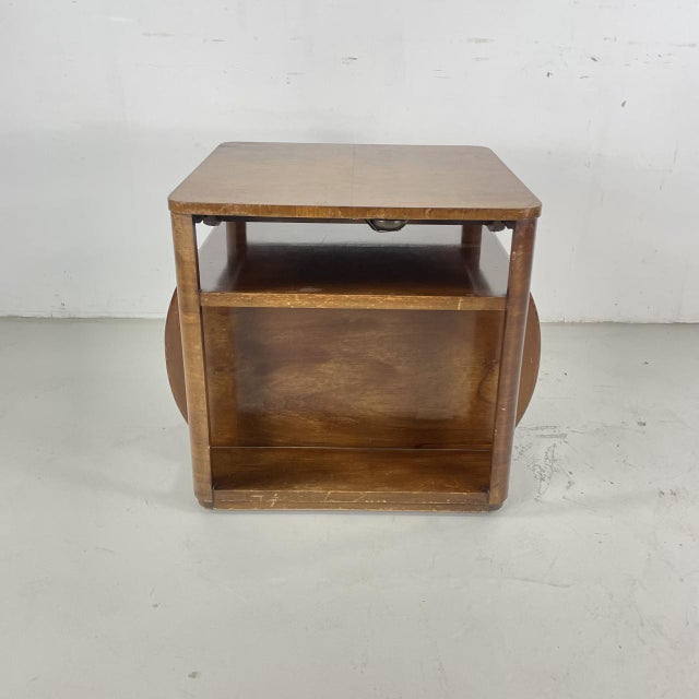 Art Deco Walnut Drinks Cabinet from Incorporall, 1930s For Sale - Image 12 of 17