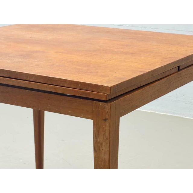 Mid-Century Modern Danish Style Extendable Table For Sale - Image 12 of 17