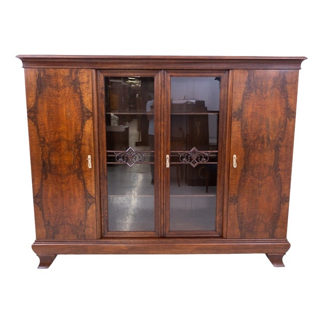 20th Century Library in Walnut, Germany, 1910 For Sale