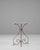 Early 20th Century 1900s French Metal Table With Marble Top For Sale - Image 5 of 10