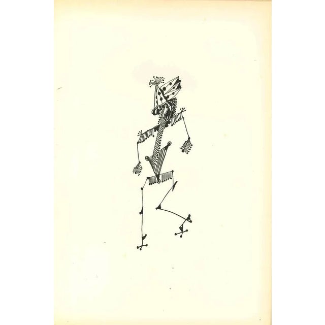 Composition Of Diodora is an original lithography realized by Bruno Capacci in 1950. The artwork is part of an edition in...