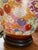 Orange Mid 20th Century Japanese Satsuma Ceramic Floral Table Lamp For Sale - Image 8 of 8