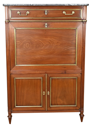 Louis XVI Mahogany Secretary