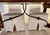 Antique Italian Trestle Table in Walnut With Iron Stretcher For Sale - Image 4 of 5