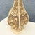 Late 20th Century Vintage Chinoiserie Ivory Relief Ceramic Table Lamp For Sale - Image 5 of 6