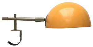 Mid-Century Space Age Minimalist German Clamp Lamp from Beisl, 1960s