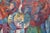 Blue Gerda B. With (Germany, 1910–2002) “Little Drummers” Painting, 1957 For Sale - Image 8 of 18