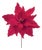 GlitteredRed Poinsettia Flower Stem (Set of 2) For Sale