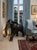 Verdigris Vintage Patinated Bronze Elephant Sculpture For Sale - Image 8 of 12