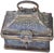 Mid 20th Century Mid 20th Century Hand-Engraved Calligraphy-Patterned Brass Keepsake W/ Handle For Sale - Image 5 of 13