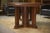 Oak Table in the style of Charles Dudouyt, 1940s For Sale - Image 10 of 12