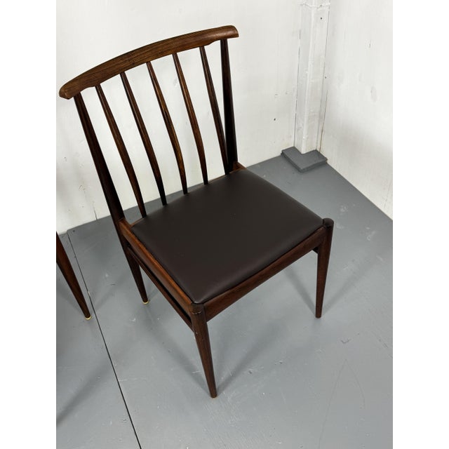 Wood Danish Rosewood Dining Chairs from AWA Meubelfabriek, 1960s, Set of 3 For Sale - Image 7 of 10