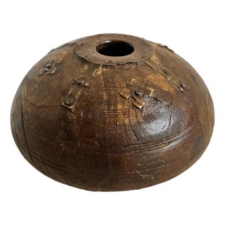 Antique India Tobacco Container For Sale
