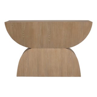 Ciano Modern Wood Console Table For Sale
