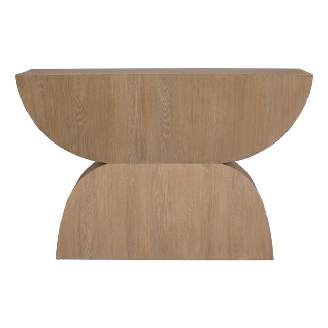 Ciano Modern Wood Console Table For Sale